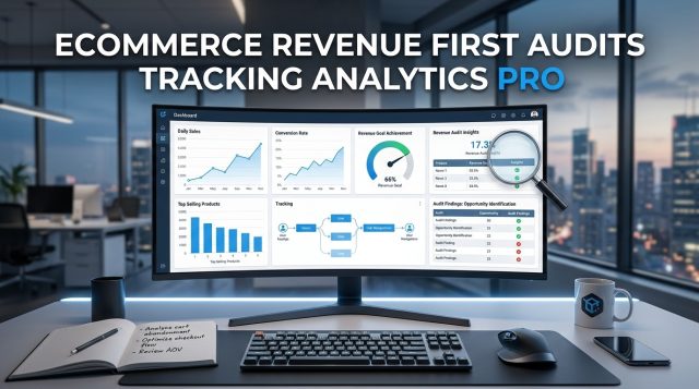 Ecommerce Revenue First Audits Tracking Analytics Pro